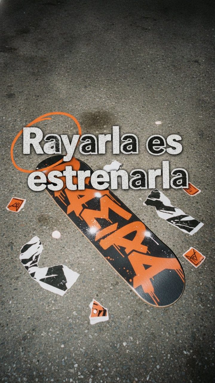 Historia de ejemplo para Rampa: Rayarla es estrenarla